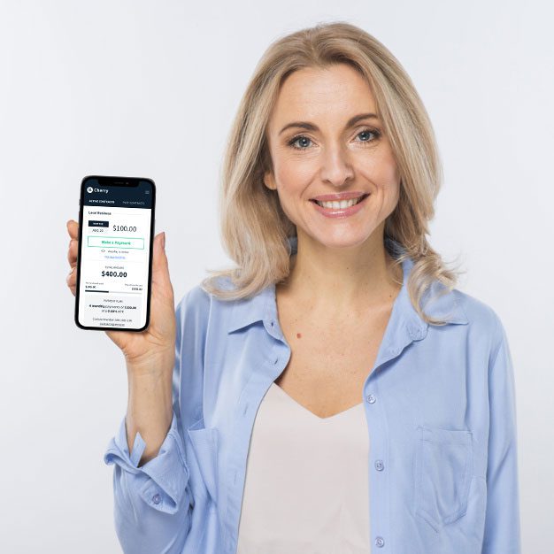 Rejuvience Med Spa Patient with Cherry Payment Plan
