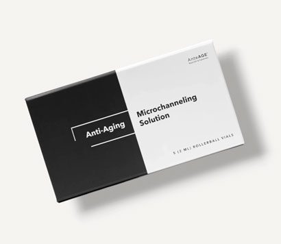 An image of a box of AnteAGE Anti-Aging Solution at Rejuvience Med Spa Scottsdale