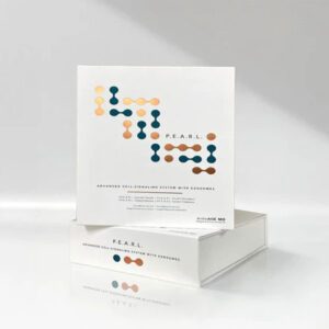 An image of stacked AnteAGE PEARL boxes at Rejuvience Med Spa in Scottsdale, AZ