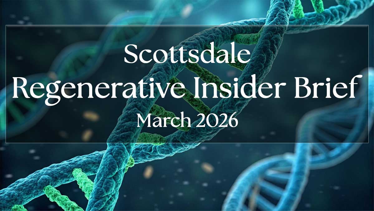 An image of the cover of Scottsdale Regenerative Insider March 2026