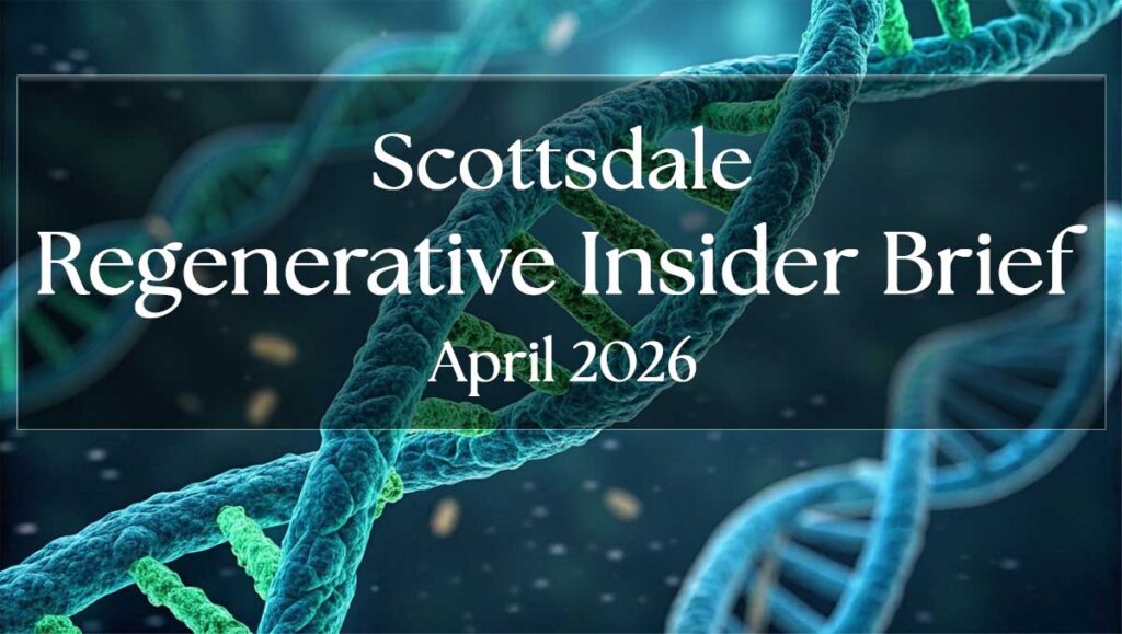 An image of the cover of Scottsdale Regenerative Insider April 2026