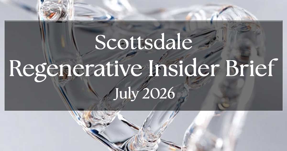 The cover image of Scottsdale Regenerative Insider July 2026